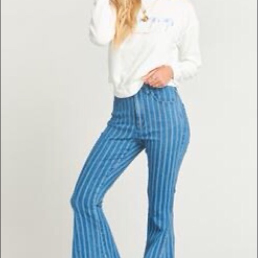 SMYM Berkeley Bells in Fountain Stripe - Picture 2 of 8